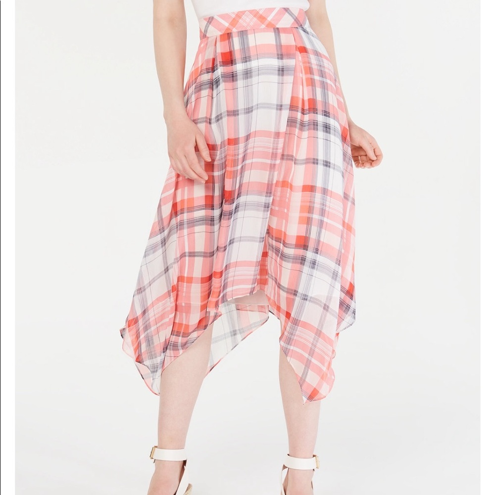 NWT Tommy Hilfiger handkerchief-hem skirt
